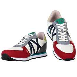 Herren Sneaker Low - Schnr-Schuh, Retro, Logo Sneaker