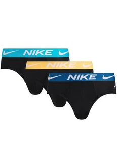 NIKE Underwear Hipster HIP BRIEF 3PK Dunkelblau/Blau/Hellblau/Schwarz/Türkis/Gelb