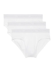 Marc O'Polo Slip Essentials Unterhose Basic Weiß/Creme/Grau