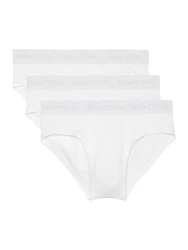 Marc O'Polo Slip Essentials Unterhose Basic Weiß/Creme/Grau
