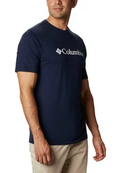 COLUMBIA T-Shirt Hellblau/Dunkelblau