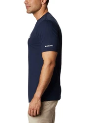 COLUMBIA T-Shirt Hellblau/Dunkelblau