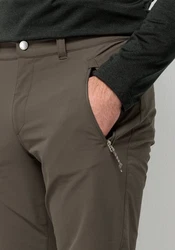 Jack Wolfskin Softshellhose ACTIVATE XT PANTS Khaki/Dunkelgrün