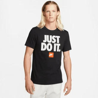 Nike Sportswear T-Shirt Herren orange/schwarz/wei Nike Sportswear T-Shirt Herren orange/schwarz/wei