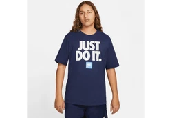 Nike Sportswear T-Shirt Herren Dunkelblau/Hellblau/Schwarz/Braun