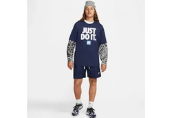 Nike Sportswear T-Shirt Herren Dunkelblau/Hellblau/Schwarz/Braun