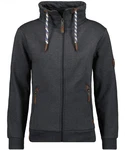 RAGMAN Sweatjacke Strickjacke Mock neck cardigan 