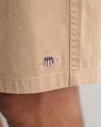 Gant Shorts DRAWSTRING LOGO SHORTS mit elastischem Bund und Kordelzug Khaki/Grün/Dunkelblau/Grau/Beige