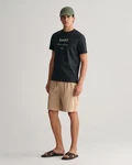 Gant Shorts DRAWSTRING LOGO SHORTS mit elastischem Bund und Kordelzug Khaki/Grün/Dunkelblau/Grau/Beige