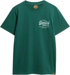 Superdry Herren T-Shirt Classic VI Heritage Chest Tee Grün