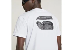 G-STAR T-Shirt Burger Back Print 
