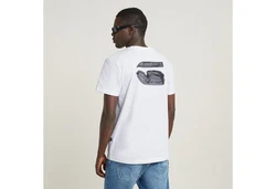 G-STAR T-Shirt Burger Back Print 