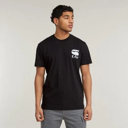 G-STAR T-Shirt Burger Back Print