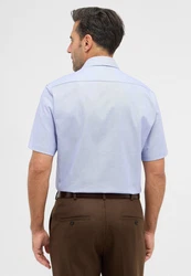 Eterna Kurzarmhemd MODERN FIT NON IRON Hellblau/Blau/Grau/Dunkelblau