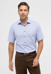 Eterna Kurzarmhemd MODERN FIT NON IRON Hellblau/Blau/Grau/Dunkelblau