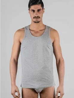 Albero Natur Herren Tanktop (2er Pack)