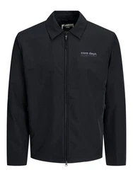 JACK & JONES Funktionsjacke grau/schwarz