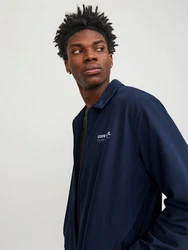 JACK & JONES Funktionsjacke navy / weiß