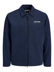 JACK & JONES Funktionsjacke navy / weiß