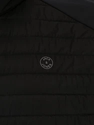 Jack & Jones PlusSize Hybridjacke JJEMULTI QUILTED COLLAR NOOS (1-St) Schwarz