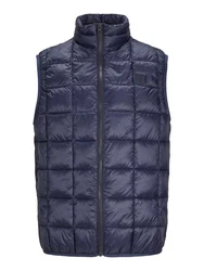 JACK & JONES Weste 'MOON' (1-tlg) nachtblau