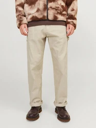 Jack & Jones Stoffhose Teddie Carpenter Khaki/Beige/Braun