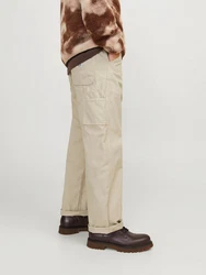 Jack & Jones Stoffhose Teddie Carpenter Khaki/Beige/Braun