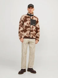 Jack & Jones Stoffhose Teddie Carpenter Khaki/Beige/Braun