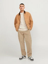 Jack & Jones Cargohose JPSTKarl JJHarlow Khaki/Braun/Beige
