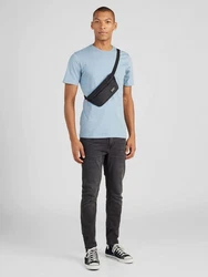 KnowledgeCotton Apparel T-Shirt (GOTS) hellblau