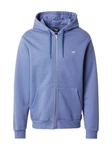 IRIEDAILY Mini Flag 2 Zip Hoodie rauchblau
