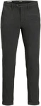 Jack & Jones Chinohose Macro Connor Dunkelgrau/Khaki/Grau