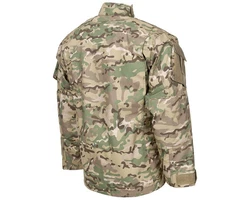 MFH Military-Jacket US Feldjacke ACU Rip Stop Dunkelgrün/Braun/Grau