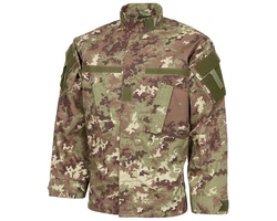 MFH Military-Jacket US Feldjacke ACU Rip Stop Dunkelgrün/Braun