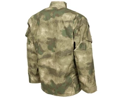 MFH Military-Jacket US Feldjacke ACU Rip Stop Dunkelgrün