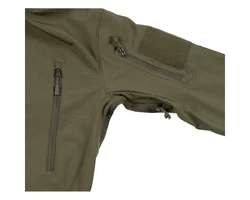 MFH Professional Soft Shell Jacke Scorpion Dunkelgrün/Braun/Khaki
