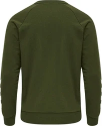 hummel Sweater hmlISAM 2.0 Sweatshirt Dunkelgrün/Grün