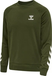 hummel Sweater hmlISAM 2.0 Sweatshirt Dunkelgrün/Grün