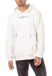 RedBridge Kapuzensweatshirt Signature Weiß/Beige/Creme
