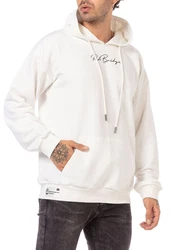 RedBridge Kapuzensweatshirt Signature Weiß/Beige/Creme
