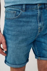 Next Jeansshorts Sommerliche Jeansshorts Blau/Hellblau