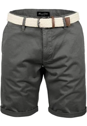 Amaci&Sons Chinoshorts BERWYN Regular Fit Khaki/Dunkelgrau