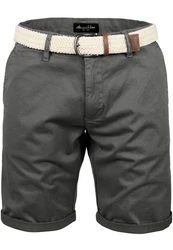 Amaci&Sons Chinoshorts BERWYN Regular Fit Khaki/Dunkelgrau