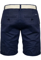 Amaci&Sons Chinoshorts BERWYN Regular Fit Dunkelblau/Blau/Hellblau