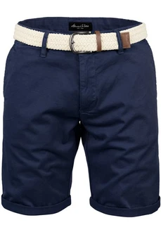 Amaci&Sons Chinoshorts BERWYN Regular Fit Dunkelblau/Blau/Hellblau
