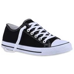 VAN HILL Sneaker Schuhe (811077) Schwarz/Dunkelblau