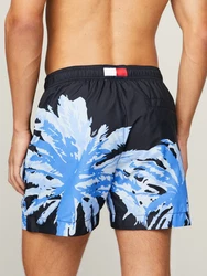 Tommy Hilfiger Swimwear Badeshorts MEDIUM DRAWSTRING PLACED blau