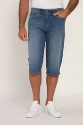 JP1880 Jeansbermudas 3/4-Jeans Powerstretch 5-Pocket Blau/Hellblau