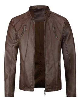 Allthemen Herren Bikerjacke