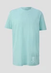 s.Oliver Kurzarmshirt T-Shirt mit Logo-Patch 